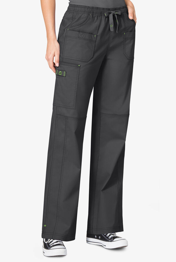 WonderWink WonderFLEX Faith Boot Cut Scrub Pants Cargo Scrub Pants