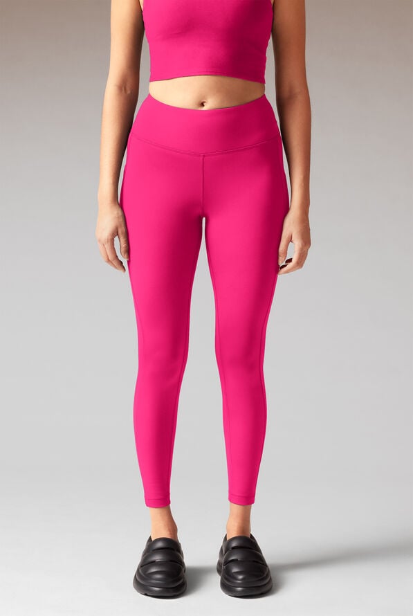 Hypothesis Homeodynamic Women’s Yoga-Inspired 3-Pocket Leggings - Reactive Pink - 1