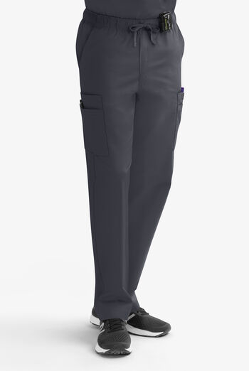 Pantal&oacute;n m&eacute;dico Butter-Soft STRETCH estilo cargo con piernas rectas y 9 bolsillos para hombre