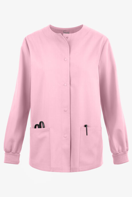Chaqueta médica abrigada Butter-Soft Originals con 3 bolsillos para mujer