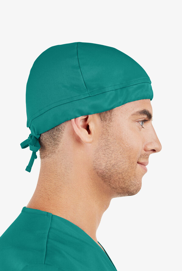 UA Strictly Scrubs Unisex Solid Scrub Hat - Teal - 3