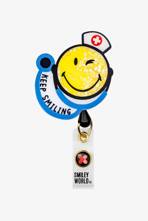 koi Smiley World Dr. Smiley ID Badge Holder - null - 1
