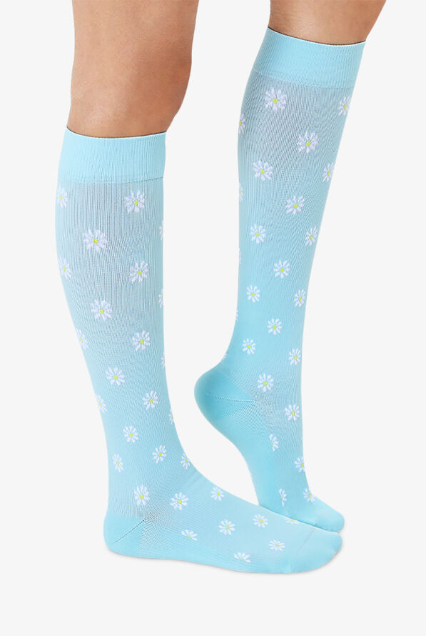 Living Royal Daisy Women's 15-20 mmHg Moderate Compression Socks - null - 3