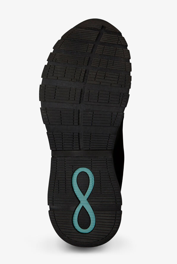 Zapatillas deportivas Infinity by Cherokee Flow con cordones para mujer - Black - 4