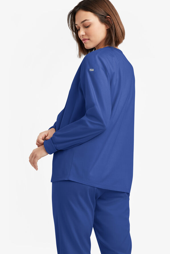 Chaqueta m&eacute;dica abrigada Butter-Soft Originals con 3 bolsillos para mujer - Galaxy - 4