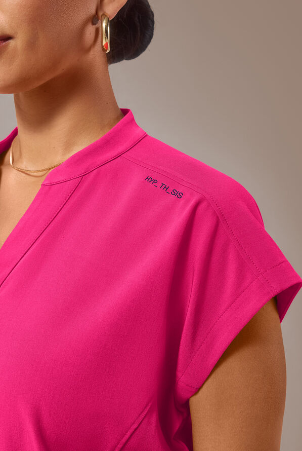 Hypothesis Duo Base Women's 6-Pocket Wide Leg Jumpsuit - Reactive Pink - 2