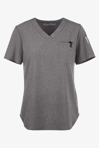 Easy STRETCH Chloe Women's 3-Pocket V-Neck Tuck-In Scrub Top