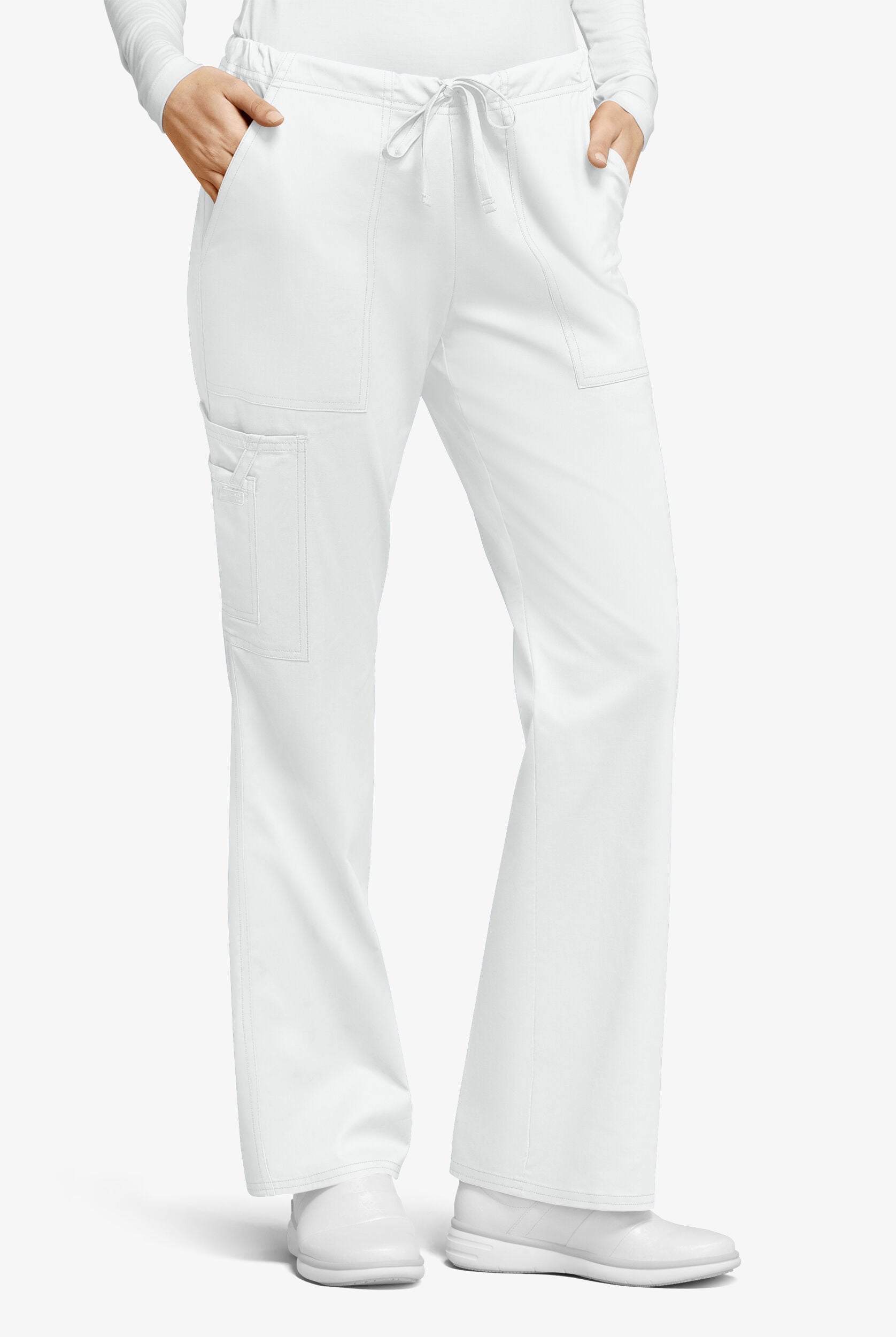 4044P Cherokee PETITE Cargo Scrub Pants 