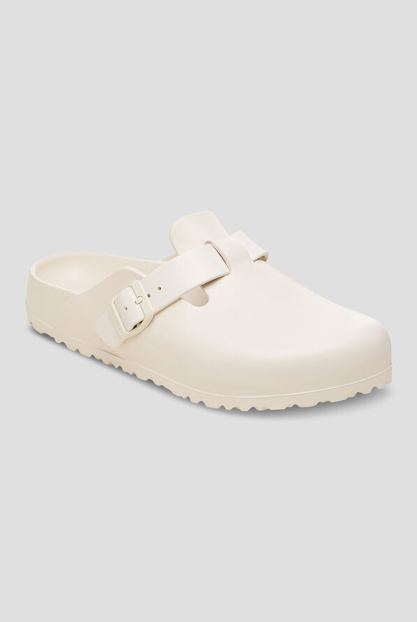 Birkenstock Women's Boston Essentials EVA Eggshell Clogs - Eggshell - 1