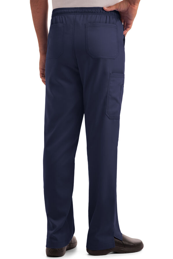 Strictly Scrubs Men's 6-Pocket Cargo Scrub Pants - Navy - 2