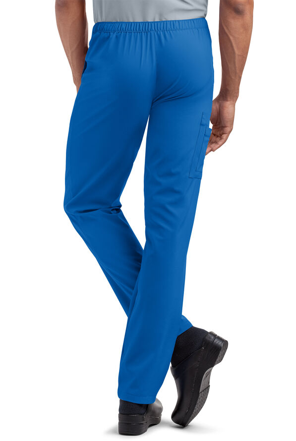 Tafford Active STRETCH Morgan Unisex 5-Pocket Drawstring Scrub Pants - Royal - 4