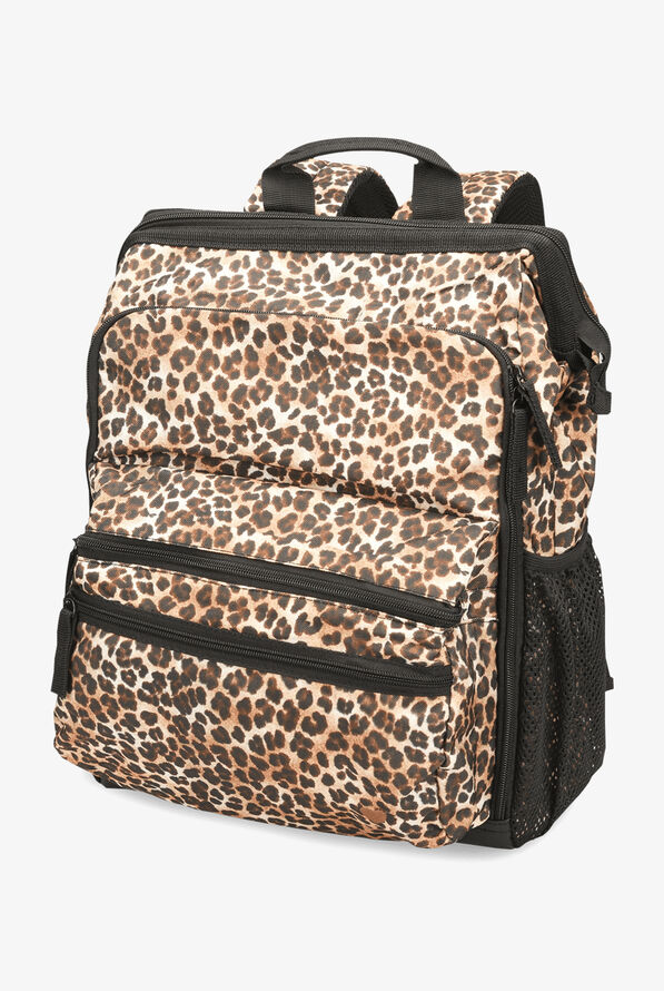 Mochila estampada de enfermería Nurse Mates Cheetah Ultimate resistente al agua - null - 1