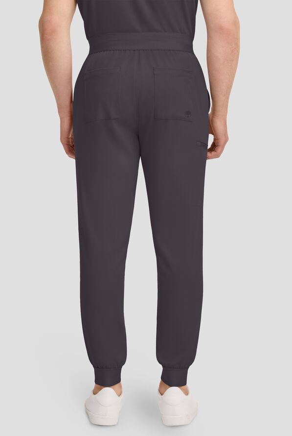 Pantalón médico Healing Hands Quest Arlo STRETCH estilo jogger con cordón y 5 bolsillos para hombre - Pewter - 4