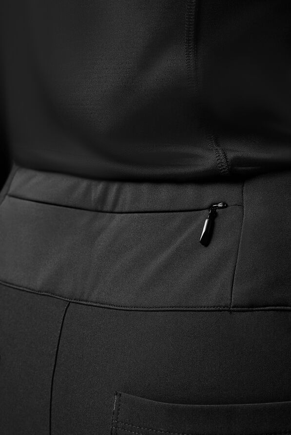 Hypothesis Dynama Y-Pant Women&rsquo;s 7-Pocket Yoga-Inspired Scrub Pant - Jet Black - 5