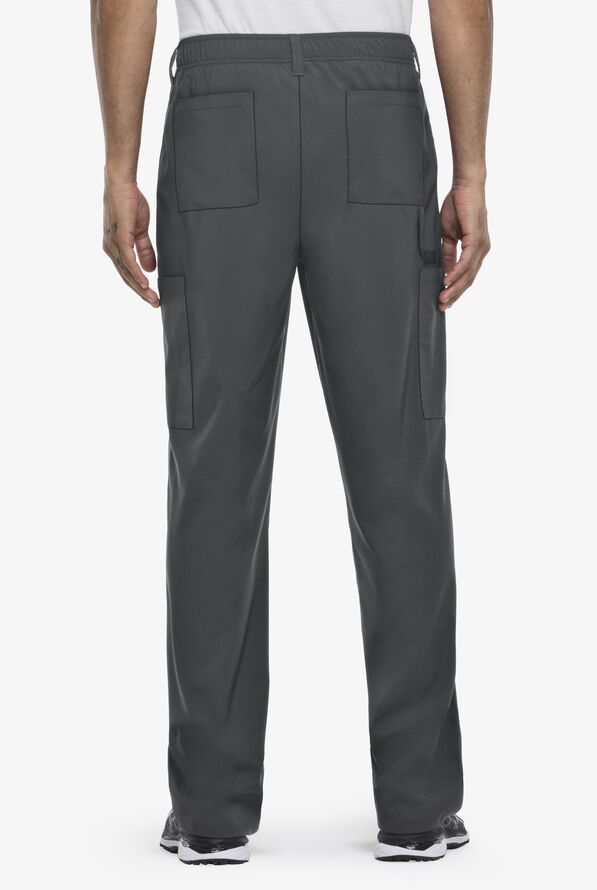 Dickies EDS Essentials Men's 6-Pocket STRETCH Cargo Scrub Pants - Pewter - 2