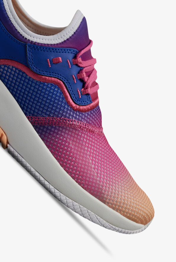 Infinity by Cherokee Women's Dart Lava Ombre Athletic Lace Up Nursing Shoes - null - 3