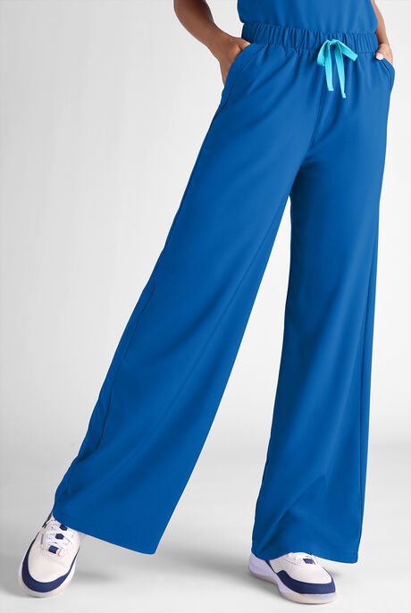 Easy STRETCH Hunter Women's 6-Pocket Relaxed Fit Wide Leg Scrub Pant