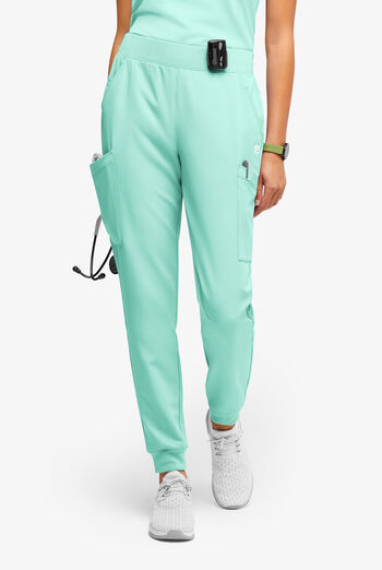 Pantal&oacute;n m&eacute;dico ReSurge Amber estilo jogger con piernas pitillo y 7 bolsillos para mujer