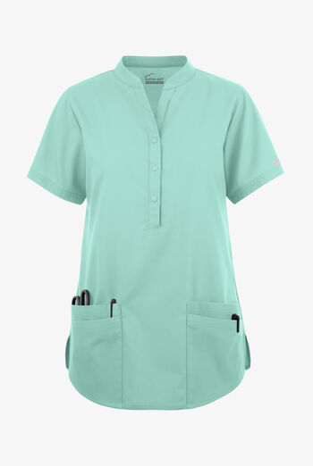 Butter-Soft Originals Women's 6-Pocket Mandarin Collar Scrub Top
