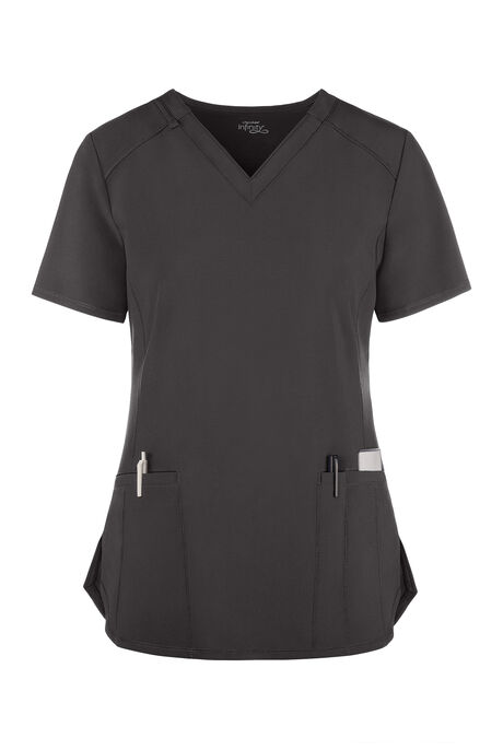 Infinity Women's 2-Pocket STRETCH V-Neck Scrub Top
