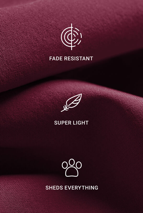 WhisperLite LYRA Women's 2-Pocket STRETCH 3/4" Sleeve Scrub Top - Eggplant - 8