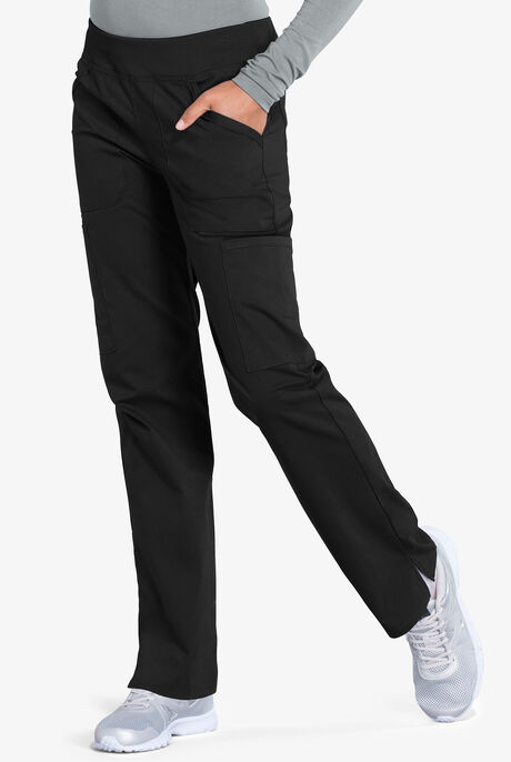 Pantalón médico Cherokee Workwear Professionals STRETCH con 6 bolsillos para mujer