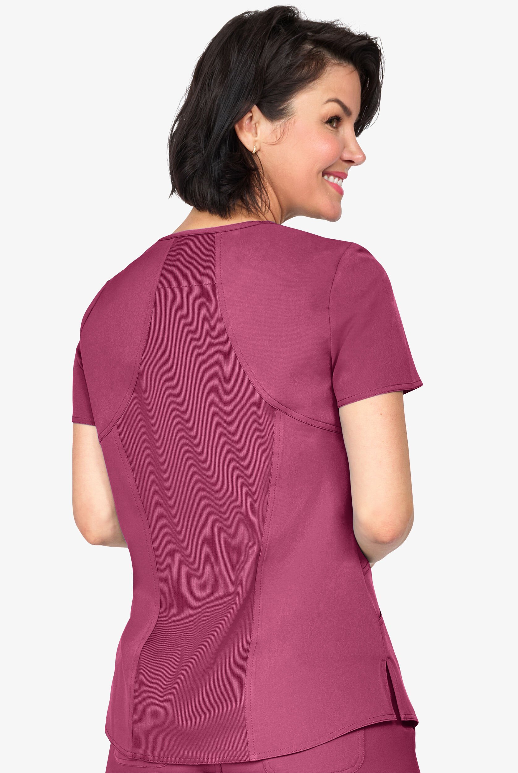 Zavate Ava Therese Women's 3-Pocket STRETCH Back V-Neck