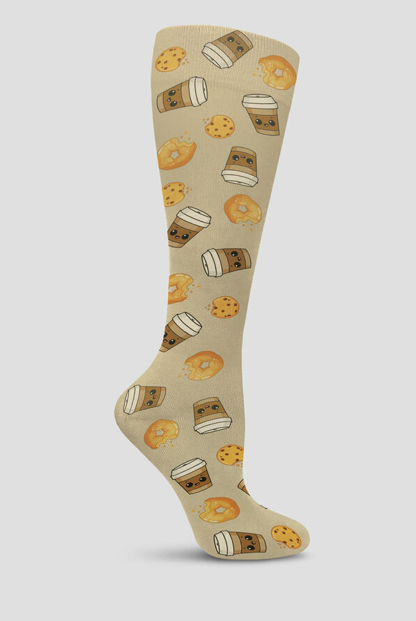 Prestige Women's Soft Comfort Coffee Cups 15-20 mmHG Compression Socks - null - 1