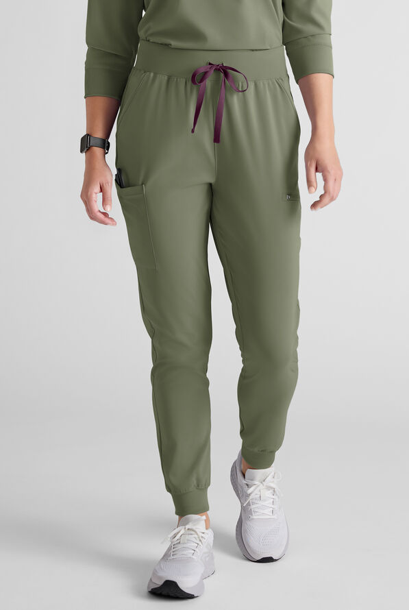 Easy STRETCH Women's Scrub Set - Olive Leaf - 9