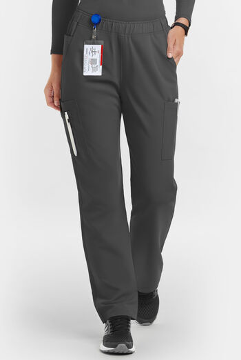 Pantalón médico MOVEMENT by Butter-Soft STRETCH Rigel con cordón y 9 bolsillos para mujer