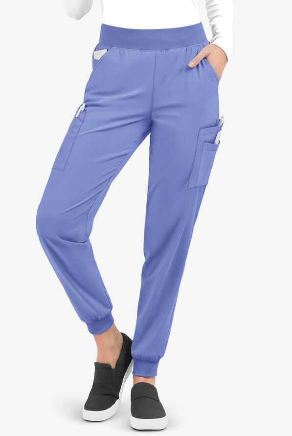 Pantalón Negro PantalÃ³n De Trabajo Mujer ElÃ¡stico Comprar