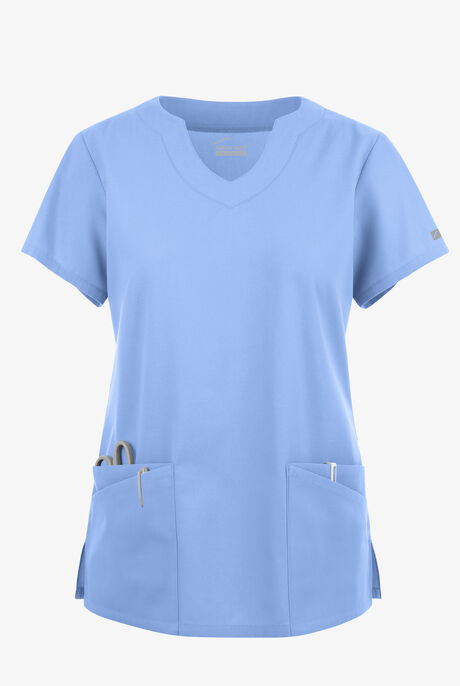 Butter-Soft Originals Women's 6-Pocket Scallop Neck Scrub Top