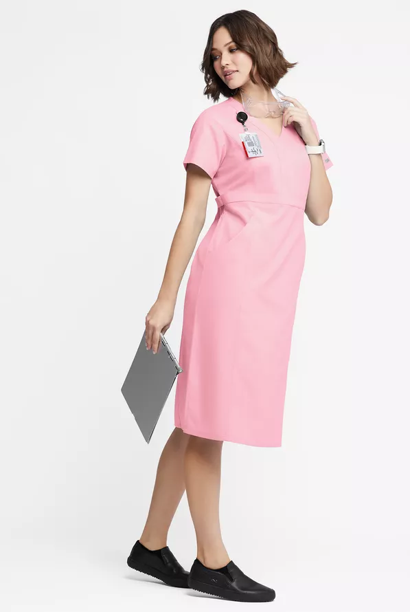 Butter-Soft Originals Women's 4-Pocket Empire Waist Scrub Dress, Nursing Dresses Butter-Soft Originals Women's 4-Pocket Empire Waist Scrub Dress, Nursing Dresses