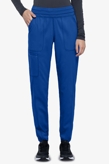 Cherokee Workwear Revolution Women's 5-Pocket STRETCH Elastic Waistband Half Jogger Scrub Pants