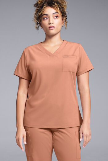Hypothesis Women's Base V-Neck Tuck-In Scrub Top