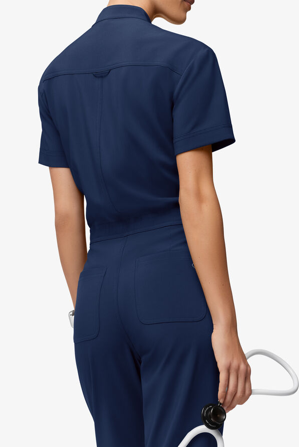 Short Sleeve Petite Short Jumpsuit Easy STRETCH By Butter-Soft