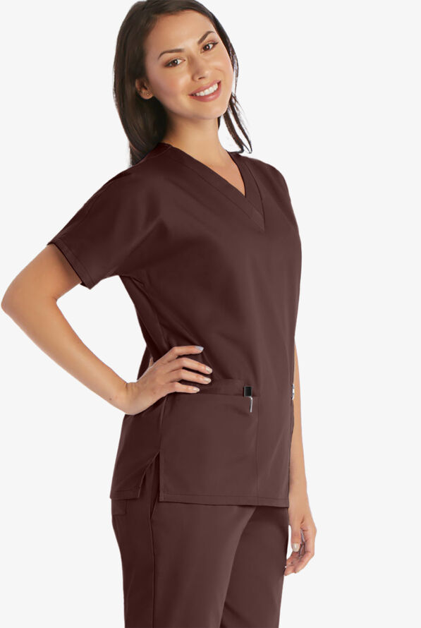 Cherokee Workwear 4700 Women's VNeck Scrub Top at Uniform Advantage