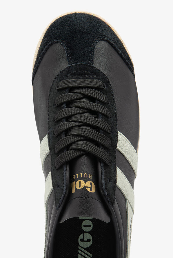 Zapatillas deportivas de enfermería Gola Bullet Pure Black/Matcha/Coral Pink con cordones para mujer - null - 2