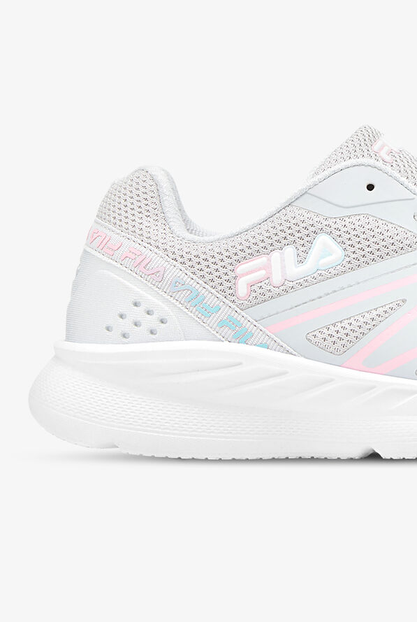 FILA Women's Memory Cryptostride Bluefish/Cotton Candy Athletic Lace Up Nursing Shoes - null - 4