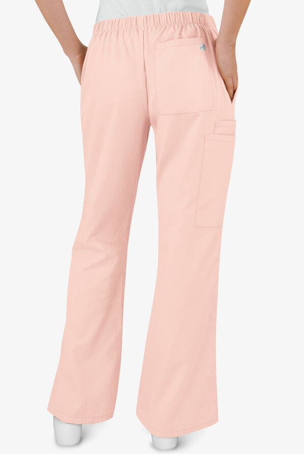 Pantal&oacute;n m&eacute;dico Butter-Soft Core Petite con cord&oacute;n y 4 bolsillos para mujer - Lotus - 2