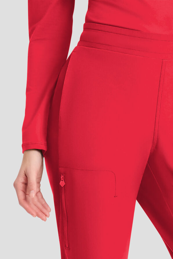 Pantalón médico Med Couture Amp STRETCH estilo cargo con piernas rectas y 3 bolsillos para mujer - Solar Flare - 2