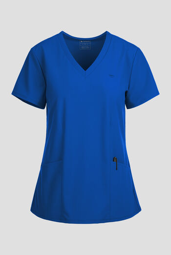 Blusa m&eacute;dica Infinity PURSUIT STRETCH con cuello en V y 2 bolsillos para mujer