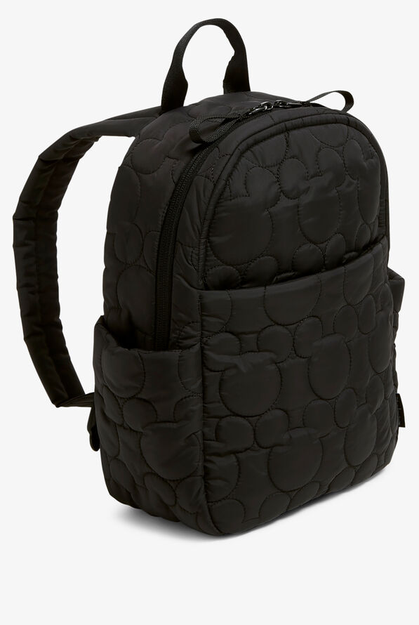 Vera Bradley Disney's Mickey Featherweight Black Quilted Small Backpack - Black - 2