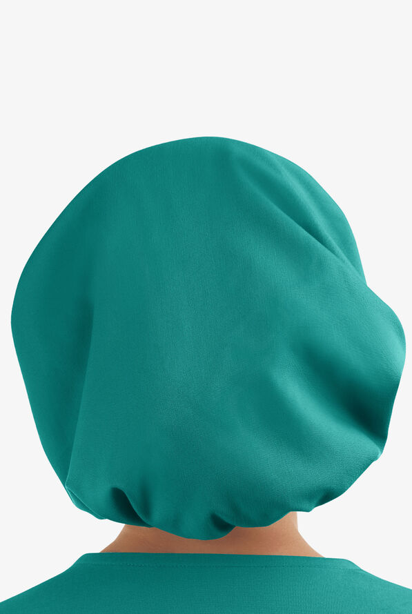Advantage By Butter-Soft Women's Bouffant STRETCH Scrub Cap - Teal - 2