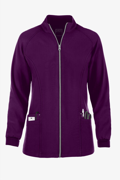 Easy STRETCH Zadie Women's 4-Pocket Raglan Scrub Jacket