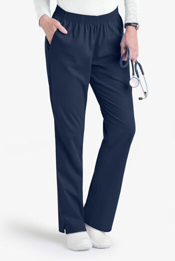 Butter-Soft Core Women's 2-Pocket Full Elastic Waist Scrub Pants