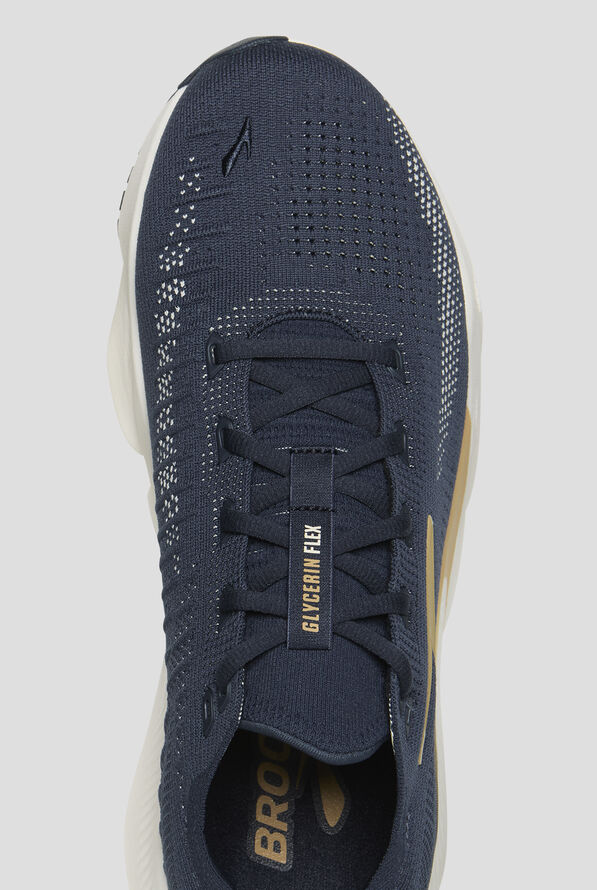 Brooks Men's Glycerin Flex Spellbound/Starfish/Coconut Athletic Lace Up Shoes - null - 2