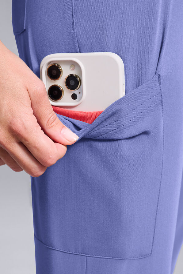 Hypothesis Women's Base 6-Pocket Jogger Scrub Pant - Balance - 3