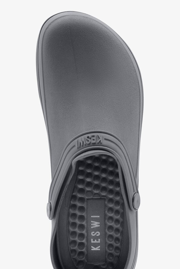 KESWI Women's Extra Comfort Classic Backless Clog - Pewter - 2