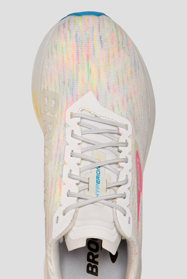 Zapatillas deportivas Brooks Hyperion 2 White/Murmur/Sugar Plum con cordones para mujer - null - 2